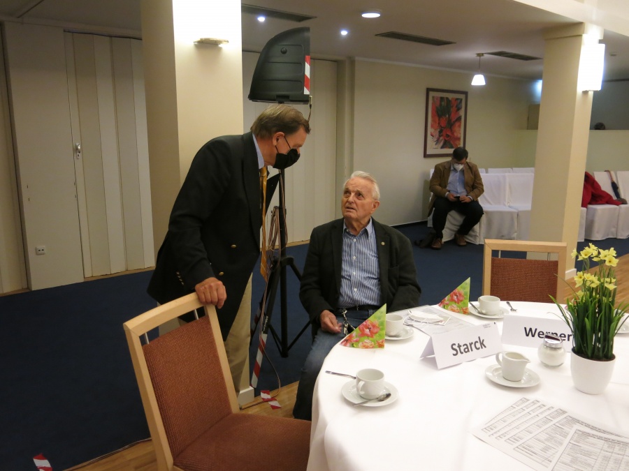 Michael von Abercron und Karl-Heinz Starck