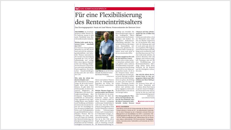 Das Sonntagsgespräch
